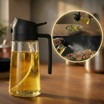 Dökme ve Püskürtme Özellikli Akıtmaz Cam Şişe