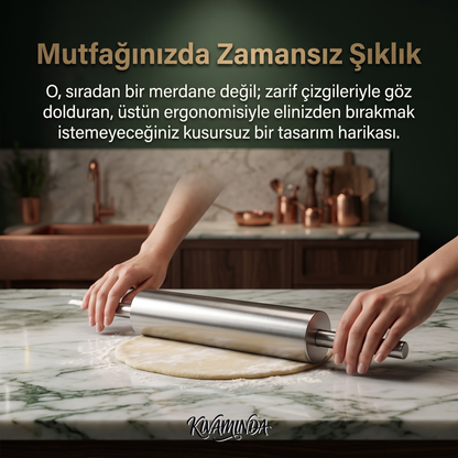 KIVAMINDA Paslanmaz Çelik Merdane