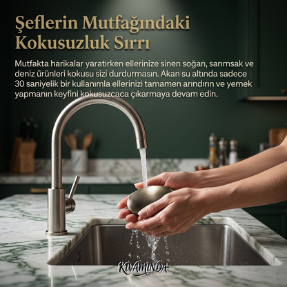 KIVAMINDA Paslanmaz Çelik Sabun