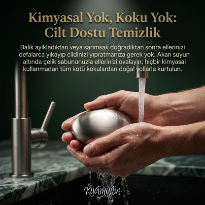 KIVAMINDA Paslanmaz Çelik Sabun