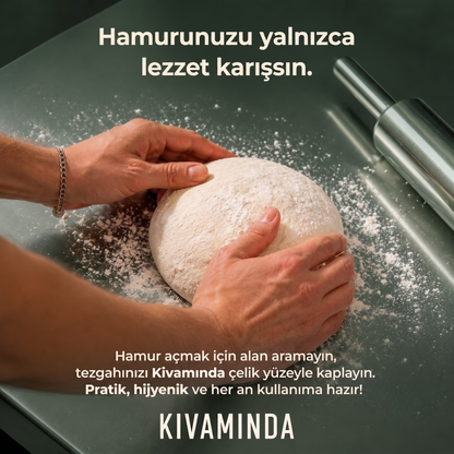 KIVAMINDA Paslanmaz Çelik Tezgahlık